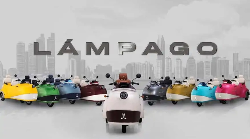 Lampago e-trike 电动三轮车在欧洲发布