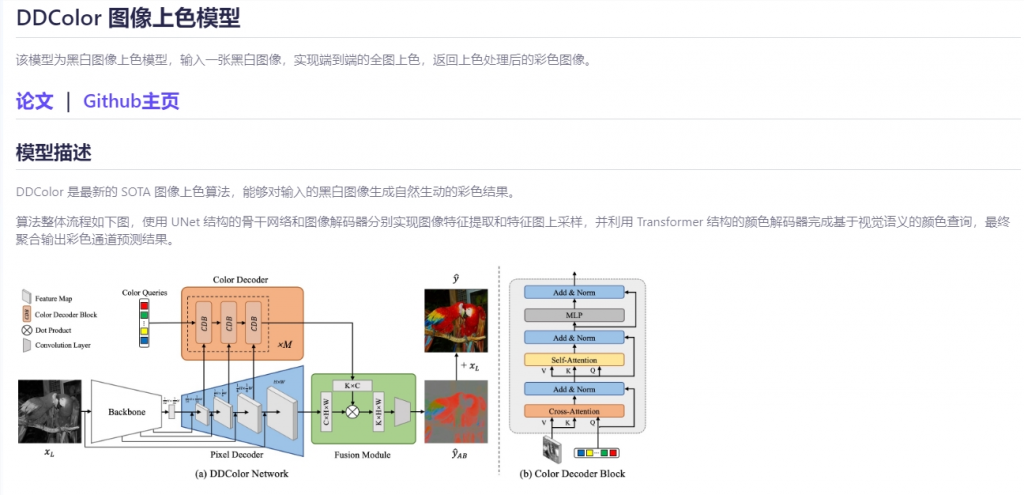 AI图像着色工具DDColor 上色效果高度真实