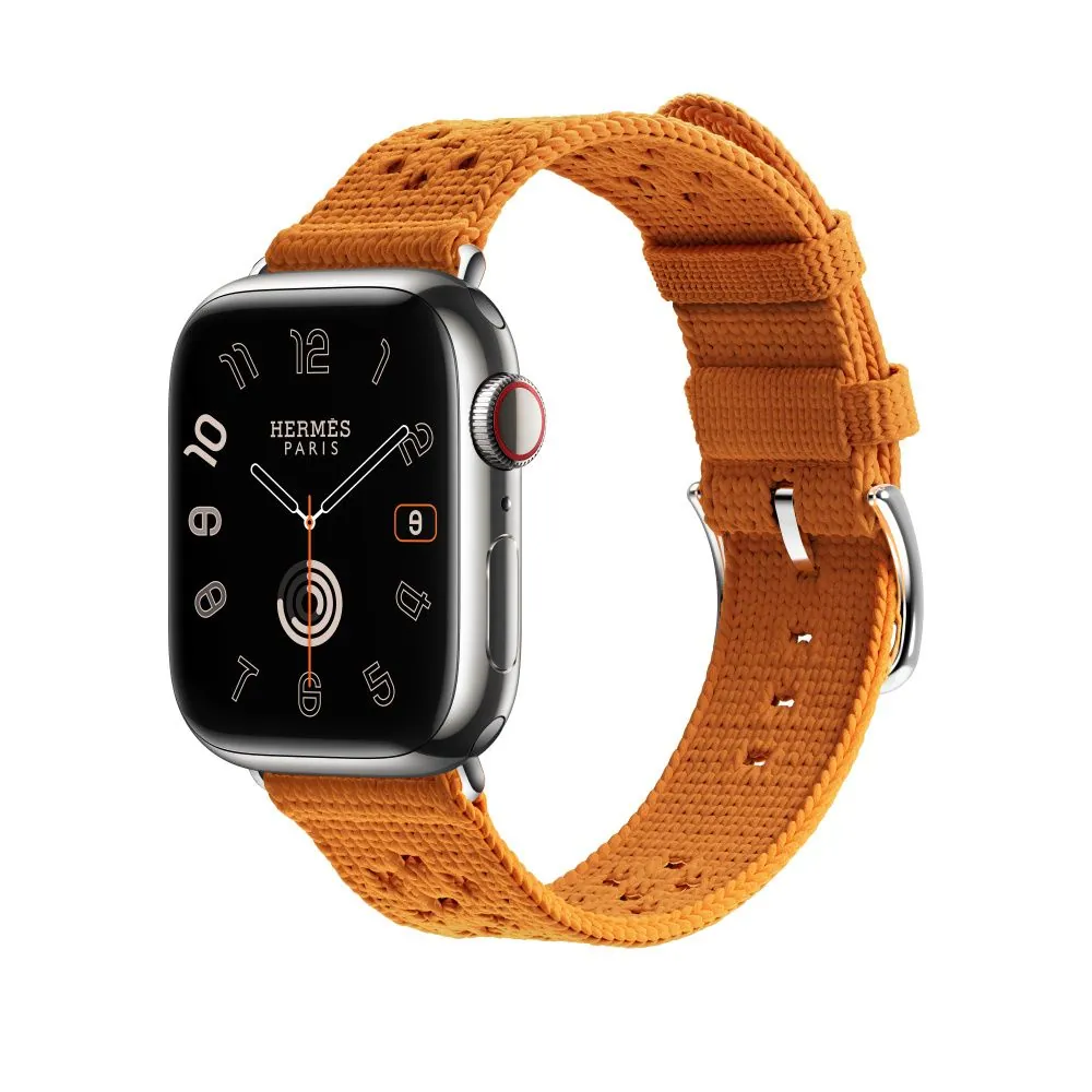 苹果官网上架爱马仕 Apple Watch 针织 Tricot 表带