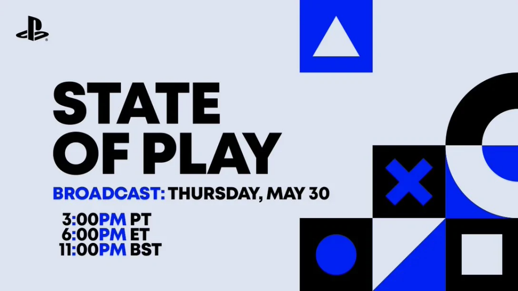 索尼官宣 5 月 31 日举行 State of Play 发布会